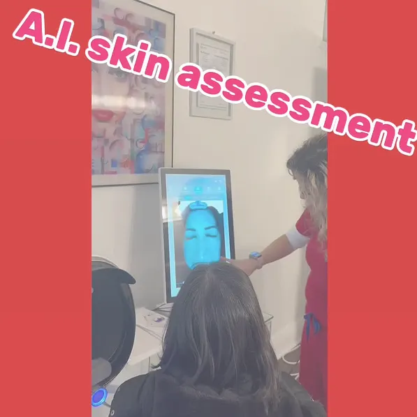 AI skin assessment